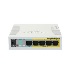 MikroTik RB260GSP CSS106-1G-4P-1S Switch (5) GbE RJ45 (1) SFP Ports