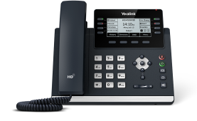 Yealink SIP-T43U IP Phone Feature-rich SIP Phone for Workers of Co-working Space
