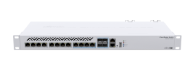 MikroTik CRS312-4C+8XG-RM Switch 10G RJ45 Ethernet ports and SFP+