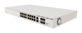 MikroTik CRS320-8P-8B-4S+RM Swtich (17) 1G RG45 (4) SFP+ Ports PoE++