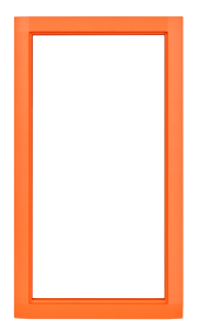 2N 01356-001 9152000 IP Safety Frame, 3-Module, Flush Mount, Metal, Nickel