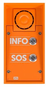 2N 01354-001 9152102W IP Safety Intercom - 2 Button INFO/SOS + 10W Speaker