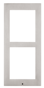 2N 9155022 01289-001 IP Intercom Frame, 2-Module, Surface Mount, Nickel