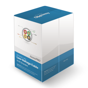 AccessPro ACCESS-184/500  Cable 4 Core 18 AWG 500Ft Reel, FRPVC, CM