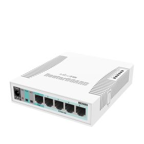MikroTik RB260GS CSS106-5G-1S Switch / AP (5) GbE RJ45 (1) SFP Ports 802.11b/g/n