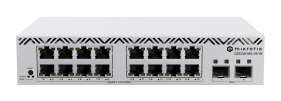 MikroTik CSS318-16G-2S+IN Switch (16) GbE RJ45 (2) SFP+ Ports PoE 220W