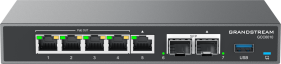 Grandstream GCC6010 Router / IP PBX (5) Gbe RJ45 (2) 2.5 Gb SFP Ports