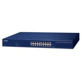 Planet GSW-1601 Switch (16) 10/100/1000 RJ45 Ports