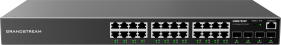 Grandstream GWN7803P Switch (24) Gbe RJ45 PoE (4) 1G SFP Ports 400W
