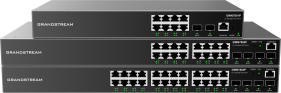 Grandstream GWN7811P Switch (16) GbE RJ45 (2) 10G SFP+ Ports PoE 120W