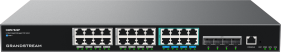 Grandstream GWN7822P Switch (24) GbE RJ45 (4) 2.5G SFP+ Ports PoE 360W