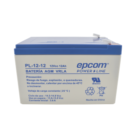 Epcom Powerline PL-12-12 Battery technology AGM / VRLA, 12 Vdc, 12 Ah