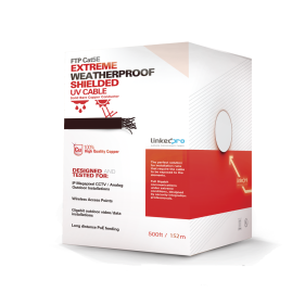 Linkedpro PRO-CAT5-EXT/500 Cable FTP Cat5e 24 AWG Outdoor Shielded UL 500 ft