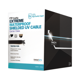 Linkedpro PRO-CAT5-EXT-LITE Cable UTP Cat5e 24 AWG Outdoor Shielded UL 1000 ft