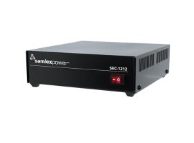 Samlex SEC-1212 Power Supply 13.8 VDC 10Amp. AC input 120 Volts 60Hz. Switching