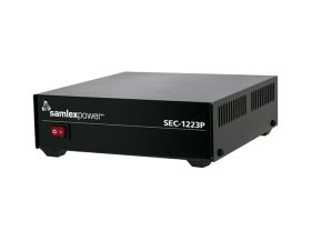 Samlex SEC-1223P Power Supply 13.8 VDC 23 Amp. AC input 120 Vts 60Hz. Switching