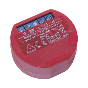 Shelly1PM Wireless Switch Relay Home Automation