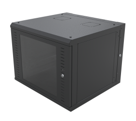 Linkedpro SR-1912-GAP-V4 19" 12 Units Rack Wall Mounted Cabinet, Tempered Glass Window