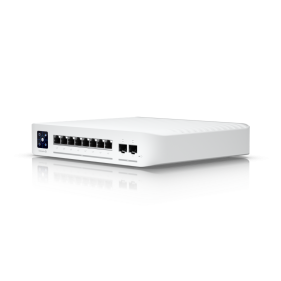 Ubiquiti USW-Enterprise-8-PoE Switch (8) 2.5GbE RJ45 PoE+ (2) 10G SFP+ Ports 120W