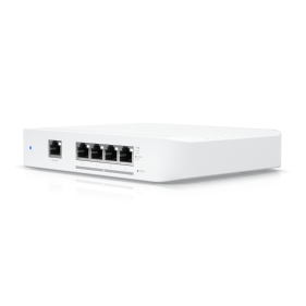 Ubiquiti USW-Flex-XG 4 10GbE RJ45 ports,  1 GbE, 802.3at PoE+ RJ45 input.