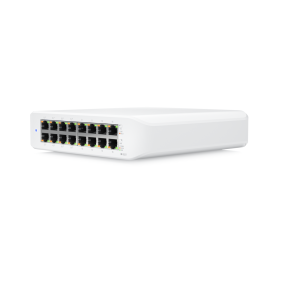 Ubiquiti USW-Lite-16-POE Switch 16 GbE RJ45 ports, 8 802.3at PoE+ ports
