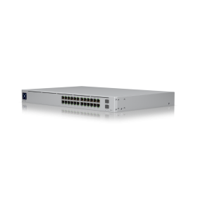 Ubiquiti USW-Pro-24-POE Switch (16) GbE PoE+ (8) GbE PoE++ (2) 10G SFP+ Ports 400W