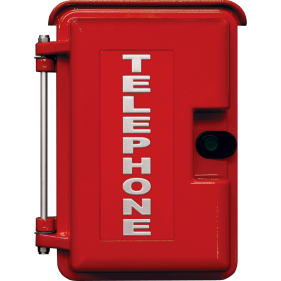 Viking Electronics VE-9X12R-1P Plastic Outdoor Enclosure Heavy Duty Red Panel 1