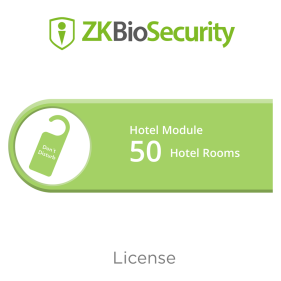 Zkteco ZK-BS-HOTEL-50 KBiosecurity license for hotel module up to 50 rooms